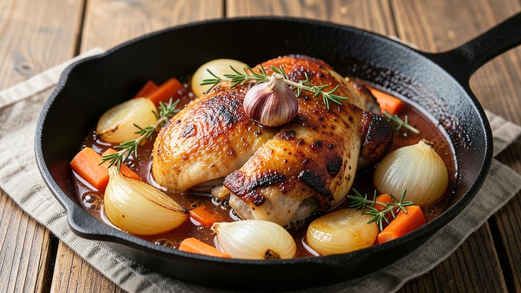 Apple Cider Braised Chicken Recipe: Spiced Simmer for Fall-Apart Meat
