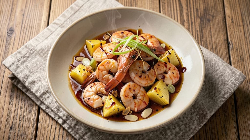 Chinese Pineapple Shrimp Recipe: Sweet-Chili Crisp With Buttery Shrimp