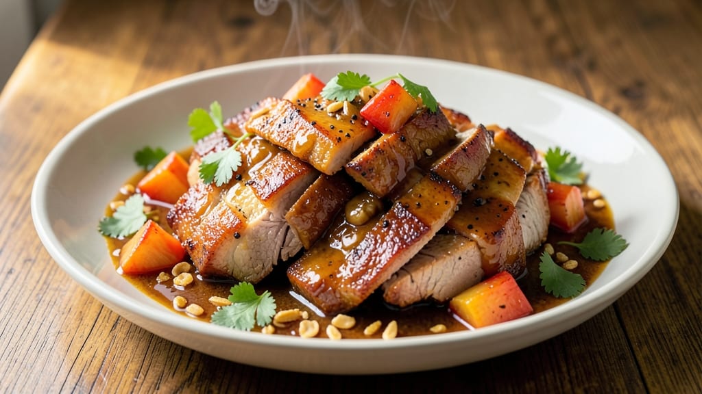 Pork Belly Pineapple Adobo Recipe: Crispy Crackling Meets Tangy-Sweet Vinegar Magic