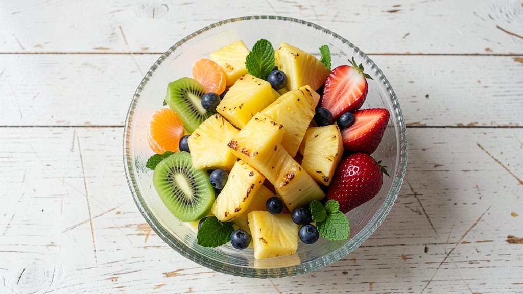Fresh Pineapple Fruit Salad Recipe: Tropical Brightness With Citrus Zing