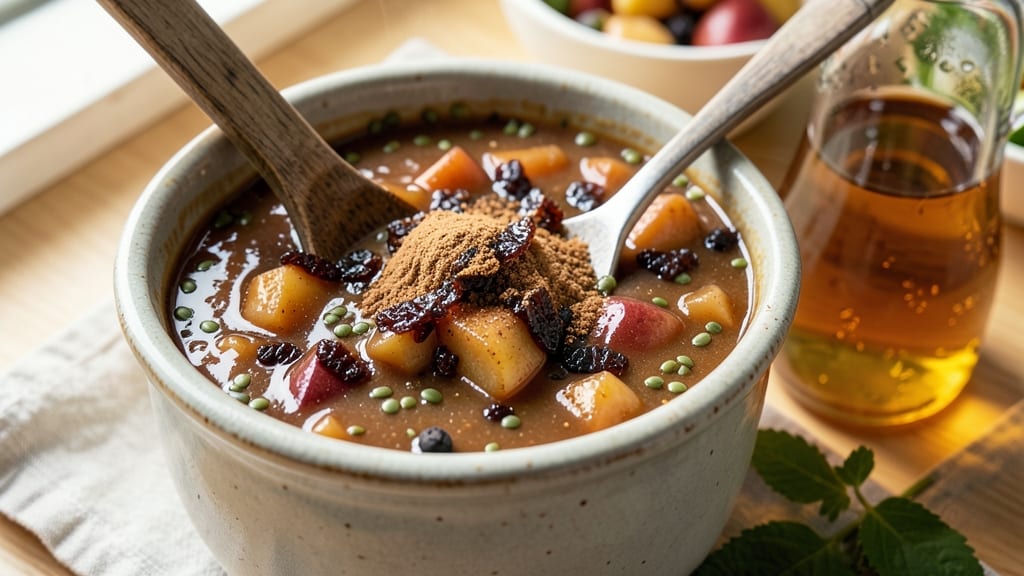 Amish Apple Butter Barbecue Sauce Recipe: Crunchy Celery-Pepper Crust Meets Sweet-Tart Gloss