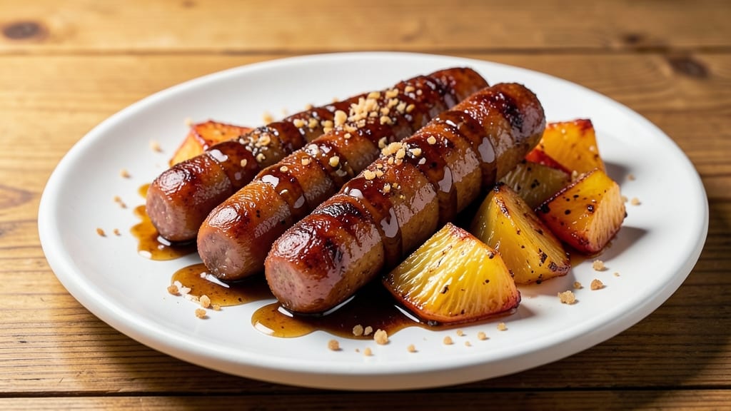 Brown Sugar And Pineapple Sausage Recipe: Caramelized Sweetness With Juicy Meat
