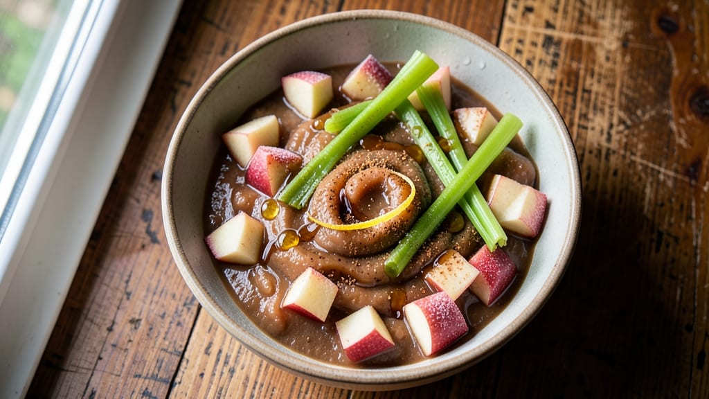 Frozen Apple Sauce Recipe: No-Cook Celery Crunch Fusion in 10 Minutes