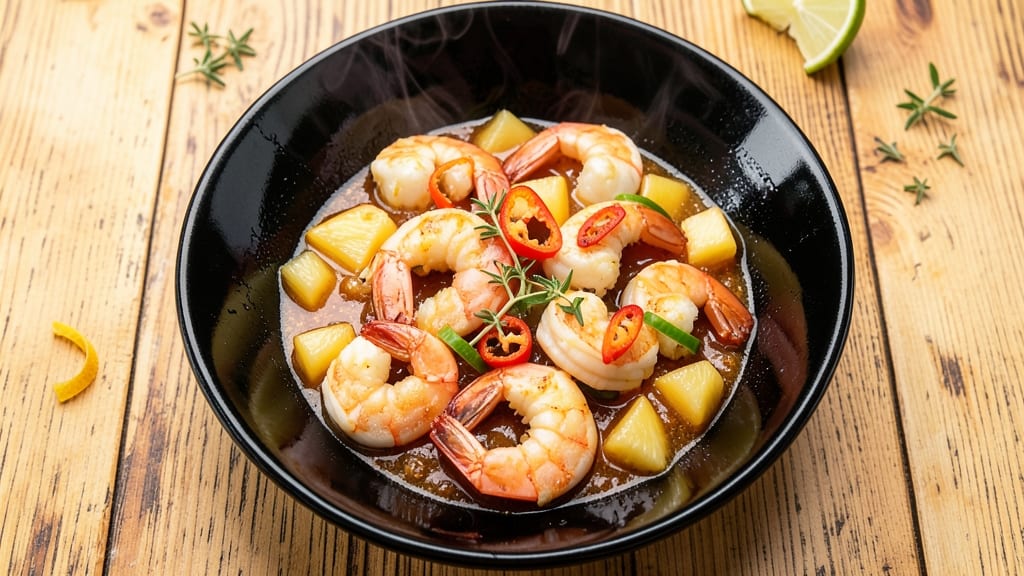Caribbean Pineapple Shrimp Recipe: Sweet-Tart Grill Glaze with Tropical Heat