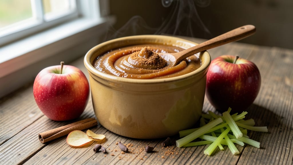 Old-Time Apple Butter Recipe: Celery-Spiced Simmer for Homestyle Spread