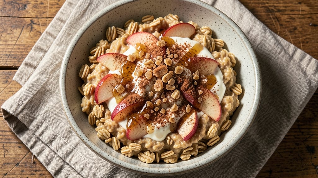 Apple Cinnamon Oatmeal Recipe: Microwave Mug Warmth in 3 Minutes