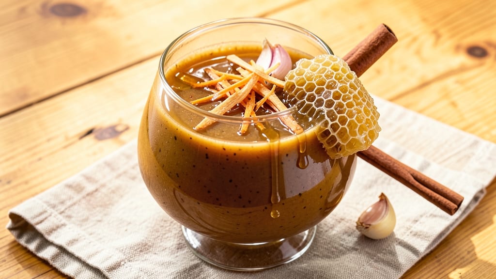Apple Cider Vinegar Ginger Garlic Lemon Honey for Cholesterol Recipe: Heart-Healthy Flavor Booster in Minutes
