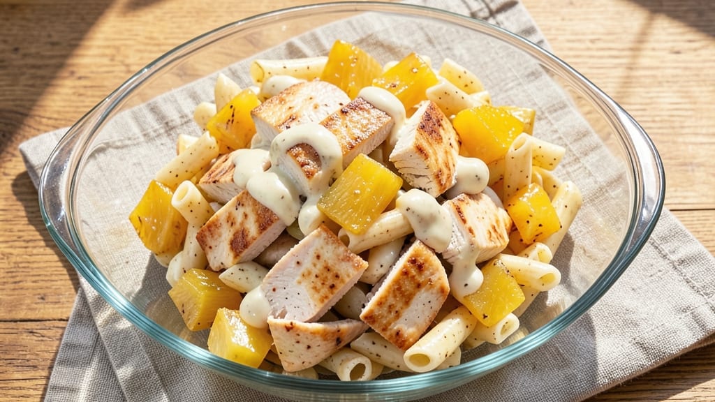 Chicken Pineapple Macaroni Salad Recipe: Juicy Tropical Twist With Creamy Mayonnaise Base