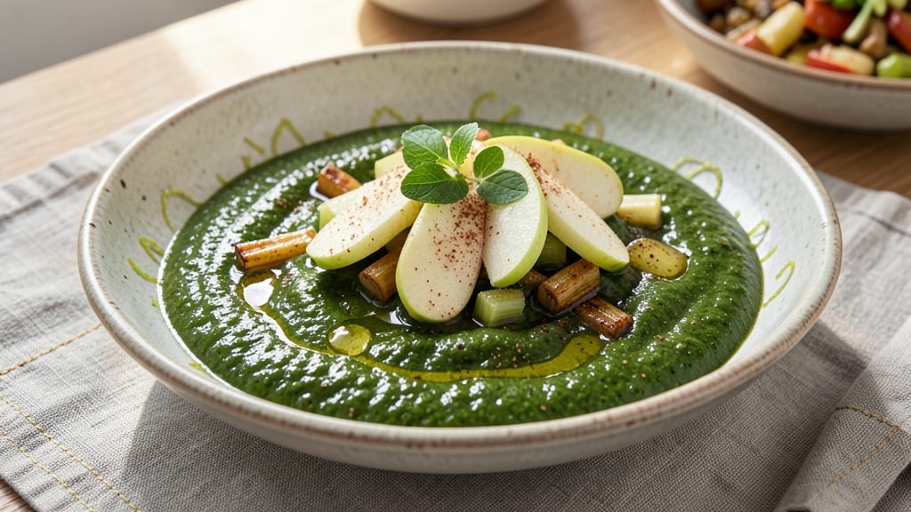 Green Apple Sauce Recipe: Tart and Crisp Pan Sauce With Celery Crunch