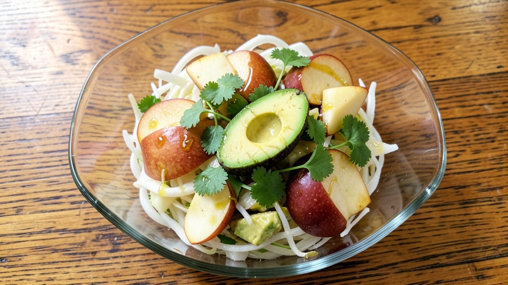 Apple Jicama Salad Recipe: Crunchy Sweetness With Citrus Zing