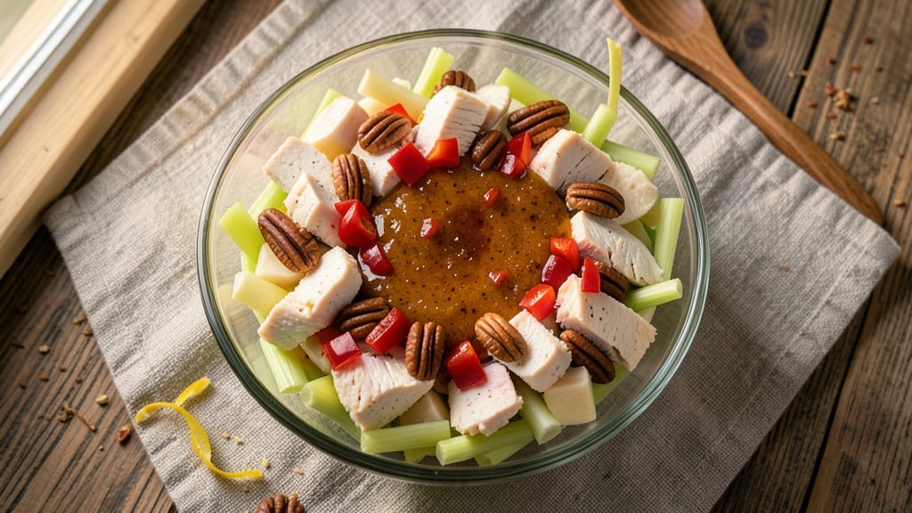 Arby's Apple Pecan Chicken Salad Recipe: Celery-Pepper Crunch Meets Sweet-Tart Vinaigrette