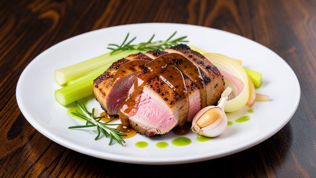 Pork And Apple Juice Recipe: Slow-Braised Celery Crunch and Sweet Tart Harmony