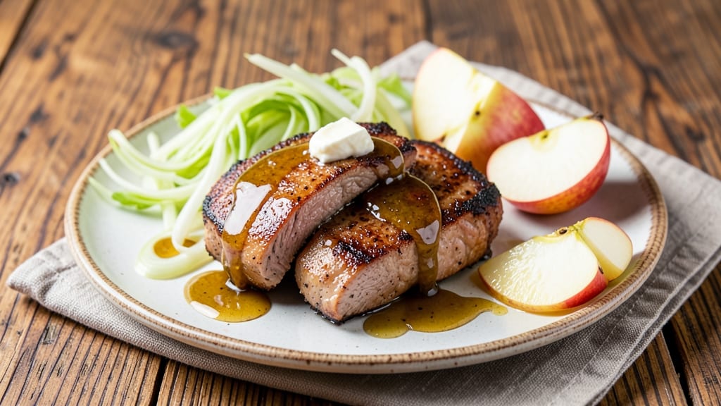 Pork Chops Fennel Apple Recipe: Crispy-Skinned, Sweet-Tart Pan Sauce Magic
