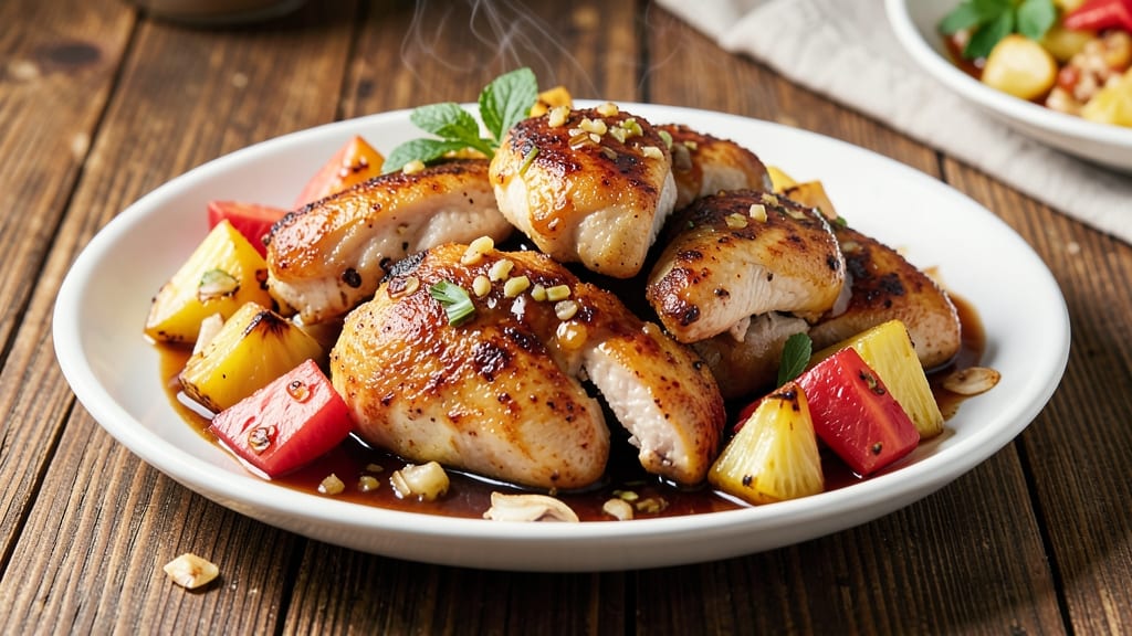 Chicken Pineapple Soy Sauce Crock Pot Recipe: Sweet-Tart Fusion in One Pot