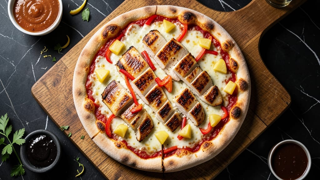 Chicken and Pineapple Pizza Recipe: Tropical Twist With Crispy Crust and Sweet-Tart Topping