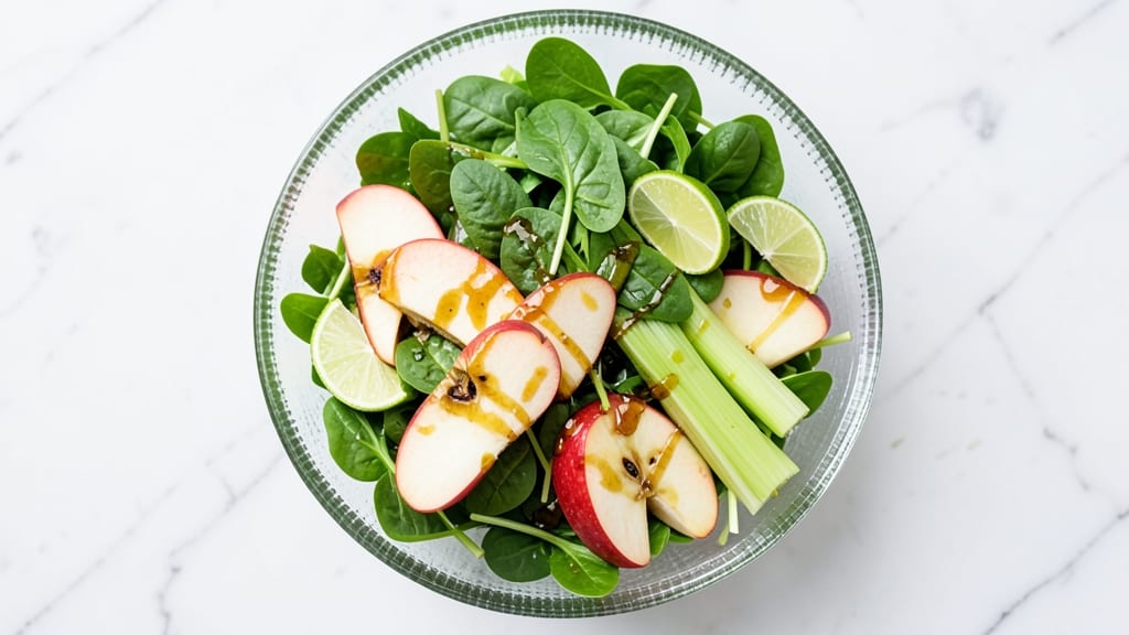 WW Apple Salad Recipe: Crisp Celery and Honey-Lime Balance