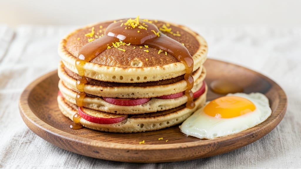 Diabetic Apple Pancakes Recipe: Fluffy Stacks With Low-Sugar Sweetness