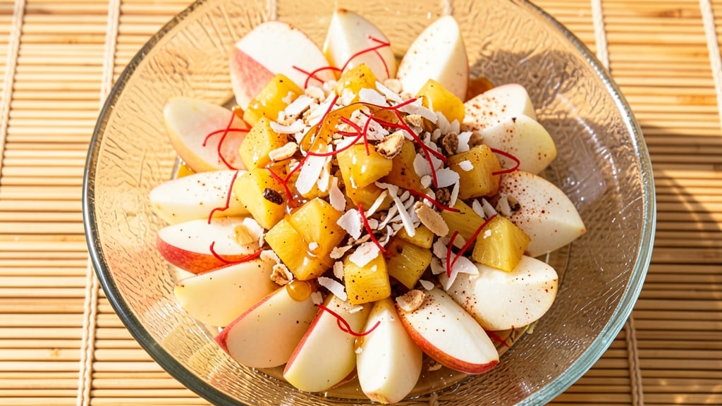 Apple Pineapple Salad Recipe: Tropical Crunch Meets Zesty Brightness