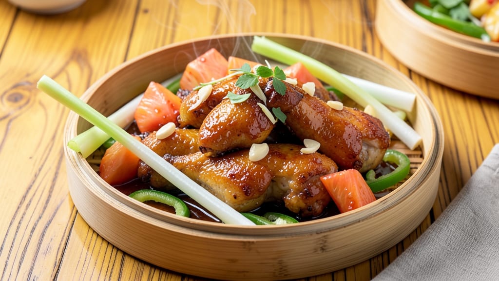 Chinese Pineapple Chicken Sauce Recipe: Tropical Sweetness With Celery-Pepper Zing