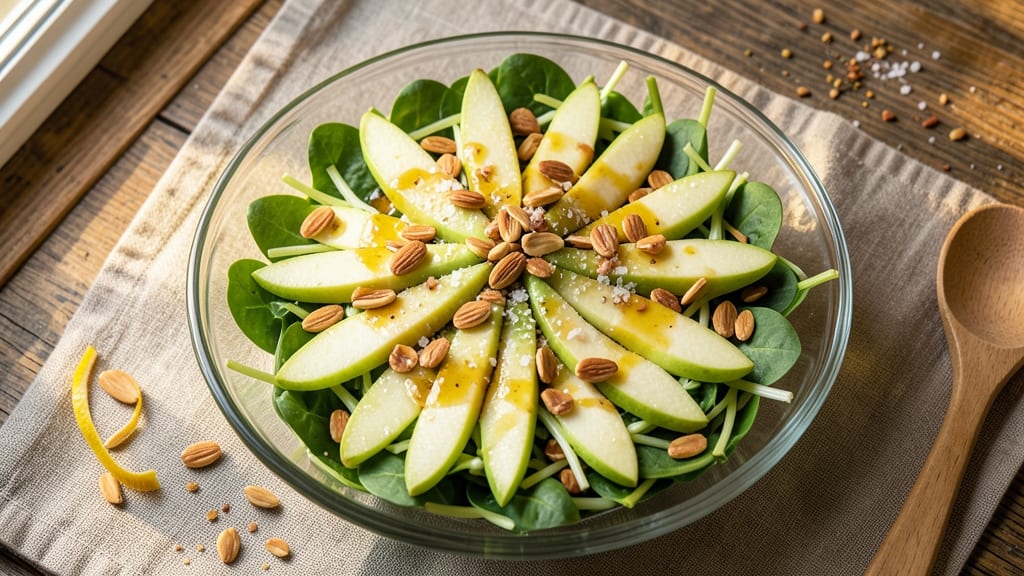 Apple Almond Salad Recipe: Crisp Celery and Sweet Apple Harmony