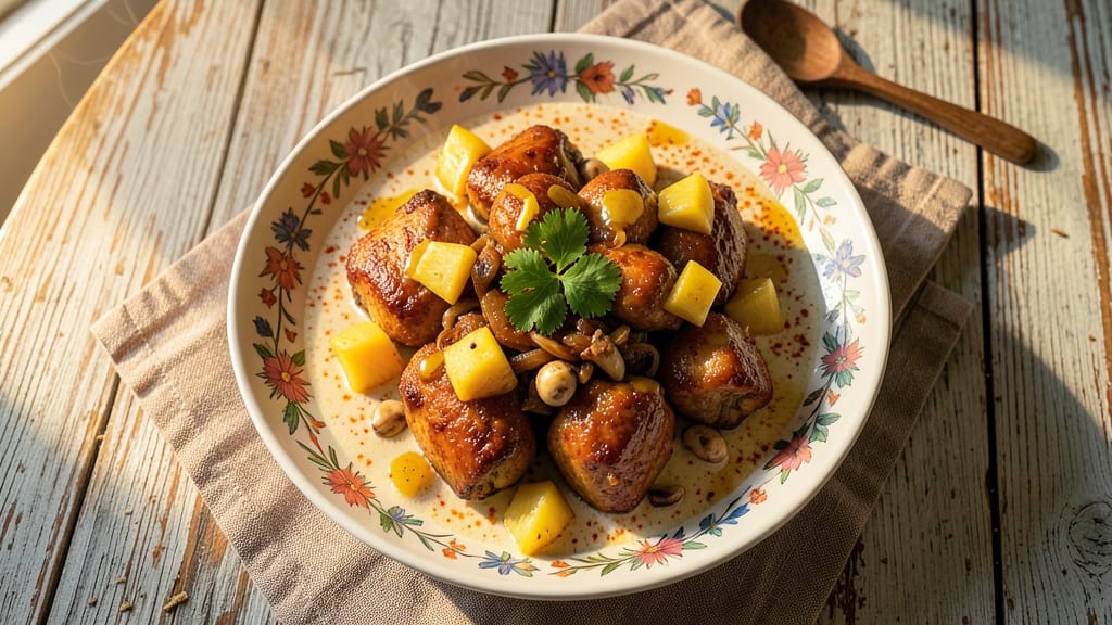 Filipino Chicken Curry With Pineapple Recipe: Tropical Spice and Sweetness Fusion