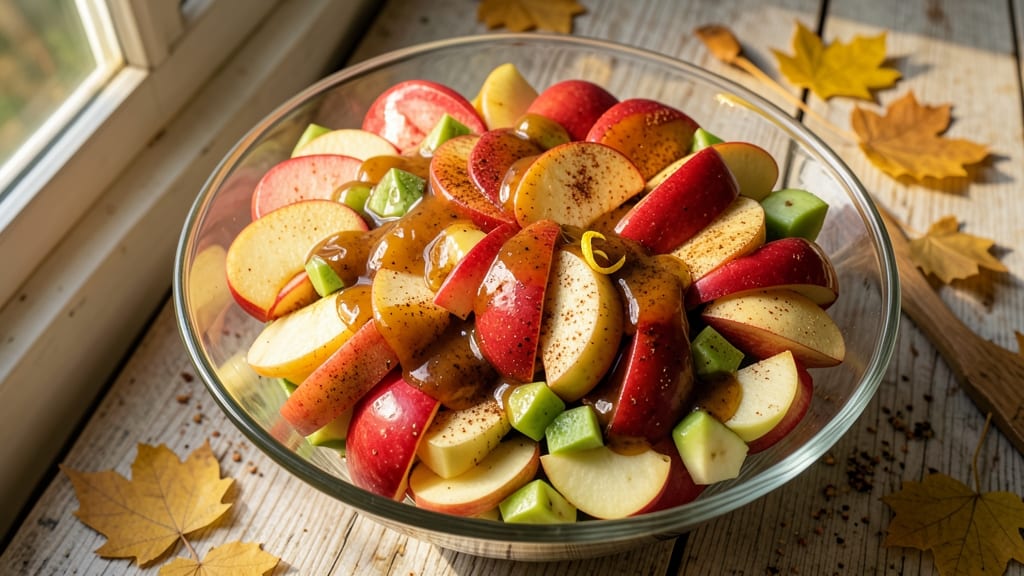 Holiday Apple Salad Recipe: Festive Crunch With Caramelized Apples and Toasted Nuts
