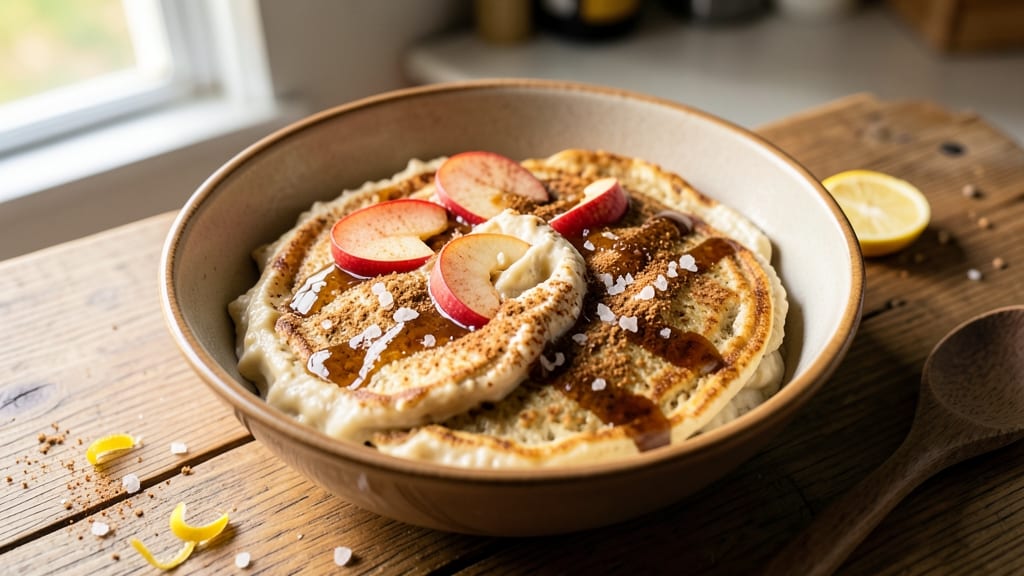 Apple Cinnamon Oatmeal Pancake Recipe: Fluffy Stacks With Warm Spice Swirl