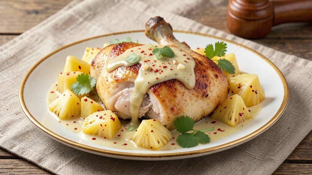 Chicken Coconut Milk Pineapple Recipe: Tropical Creamy Crunch in One Pan