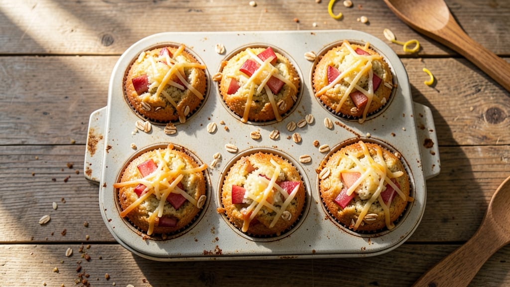 Apple Cheese Muffins Recipe: Buttery Streusel-Topped Morning Delight