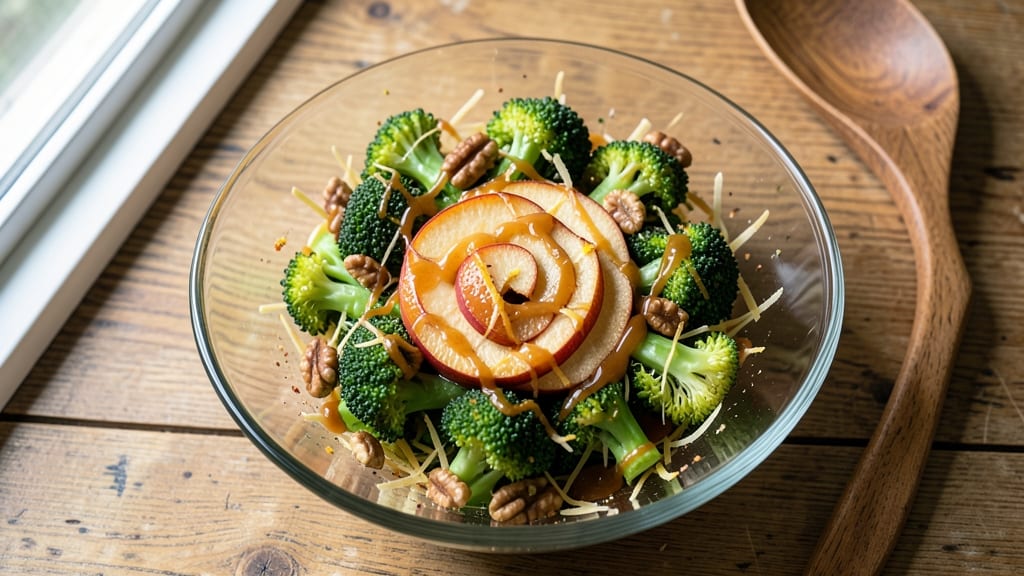 Honey Crisp Apples and Broccoli Salad Recipe: Sweet Crunch Meets Earthy Bite