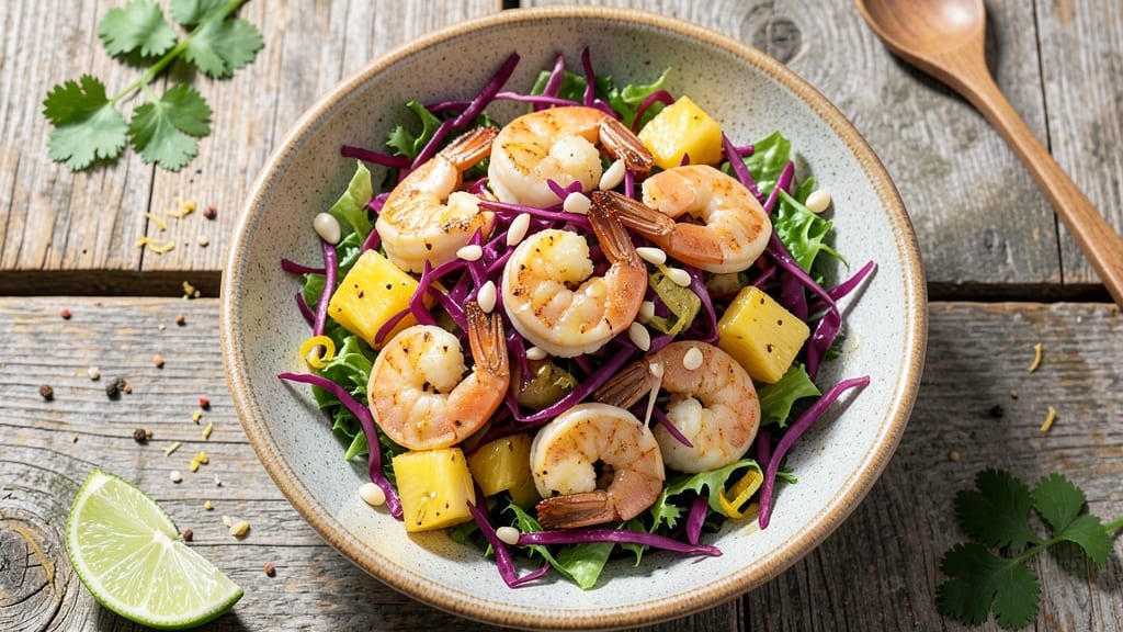 Bajio Pineapple Shrimp Salad Recipe: Tropical Crunch Meets Zesty Lime Kiss