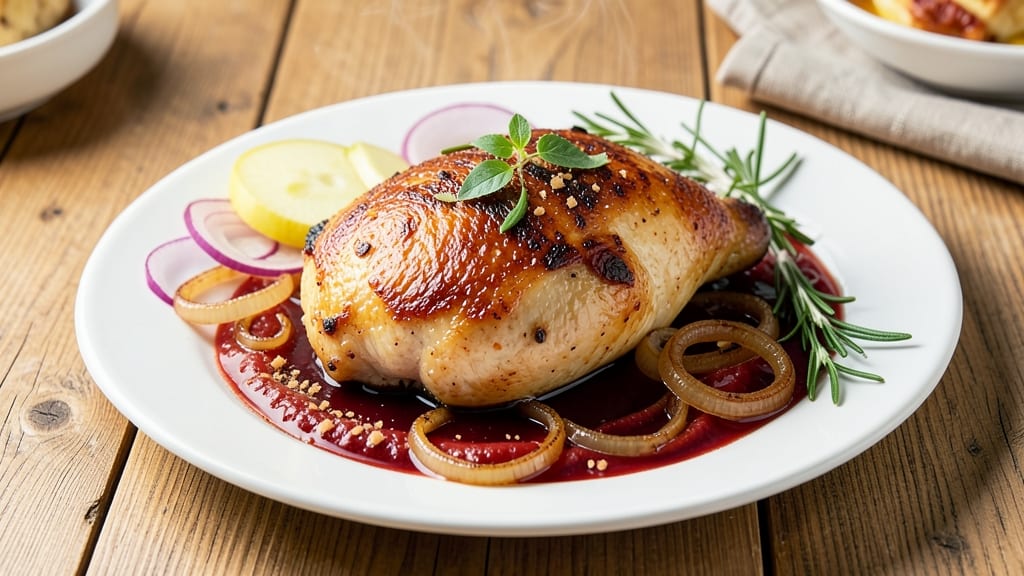 Apple Cider BBQ Chicken Recipe: Slow-Simmered Sweetness With Celery Pepper Crunch