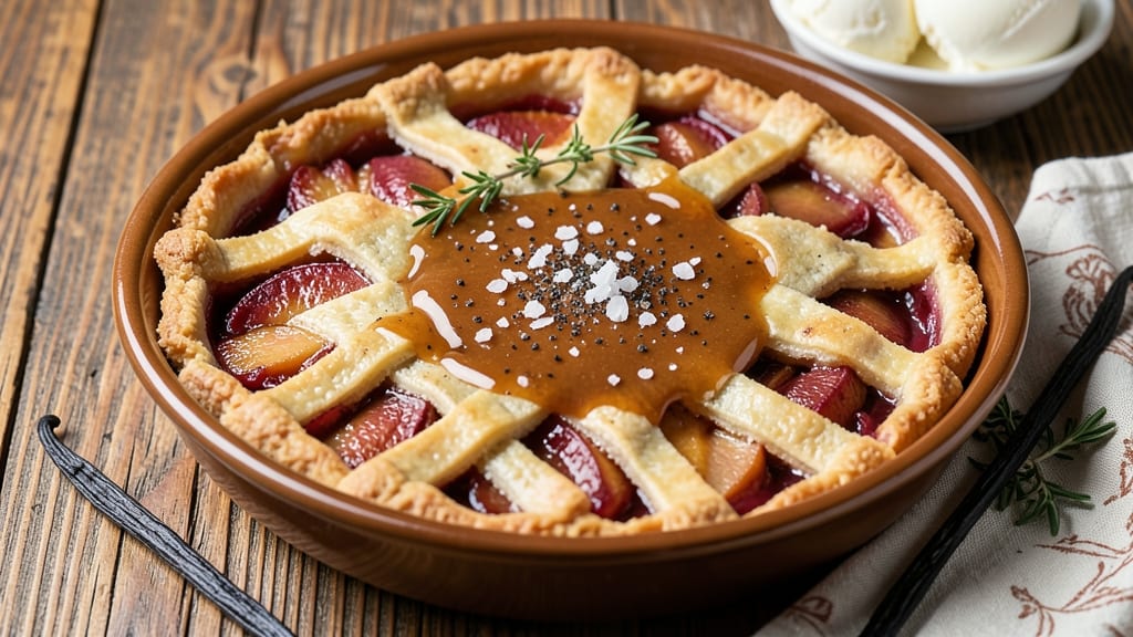 Salted Caramel Apple Pie Sauce Recipe: Crunchy Celery-Pepper Crust Meets Molten Filling