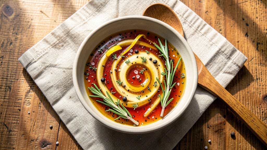 Apple Cider Vinegar Olive Oil Salad Dressing Recipe: Bright Tang and Herbal Freshness