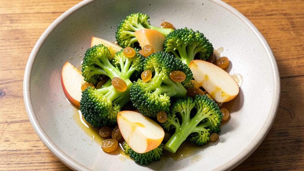 Broccoli Apple Raisin Salad Recipe: Crunchy Sweet Contrast in 15 Minutes