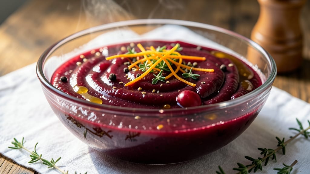 Ocean Spray Cranberry Sauce Recipe with Apple Juice: Bright Celery-Pepper Crunch Meets Homemade Tartness