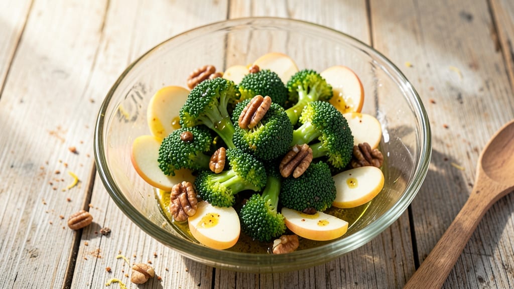 Broccoli Apple Apple Salad Recipe: Crunchy Sweetness With Citrus Zing