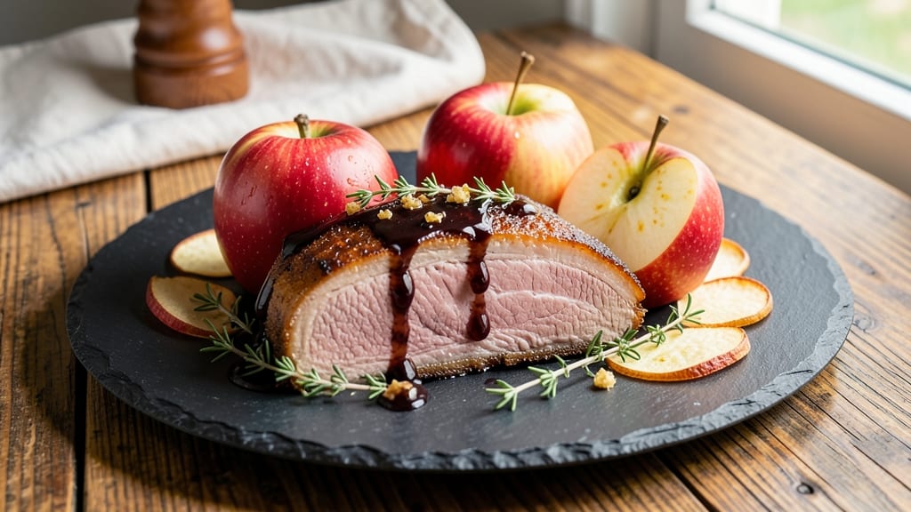 Pork Belly and Apples Recipe: Crispy Crackling Meets Caramelized Sweetness