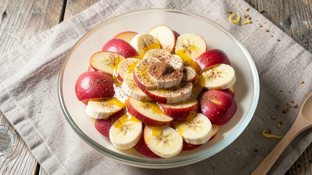 Apple and Banana Fruit Salad Recipe: Bright Citrus-Dressed Crunch in 15 Minutes