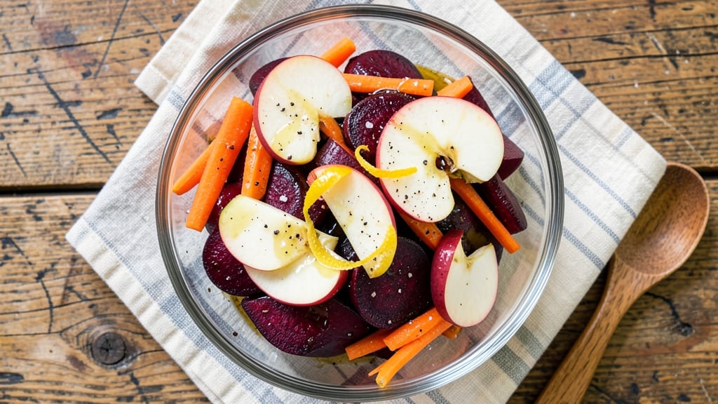 Beetroot Carrot Apple Salad Recipe: Vibrant Crunch With Earthy Sweetness