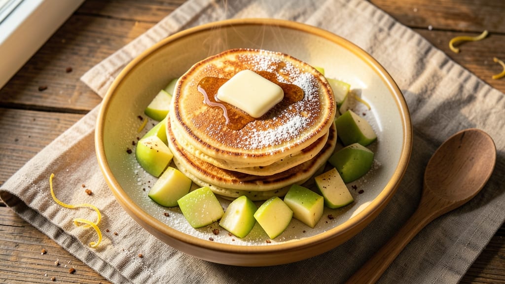 Apple Flour Egg Recipe: Savory Pancakes With Crispy Edges
