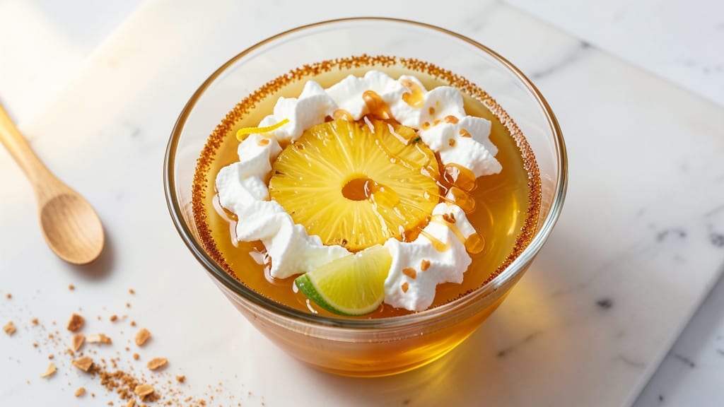 Pineapple Gelatin Recipe: Tropical Crunch in Jiggly Layers