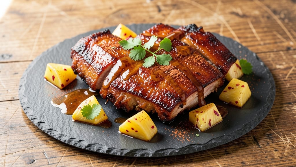 Pork Spareribs With Pineapple Recipe: Caramelized Glaze and Tropical Crunch Fusion