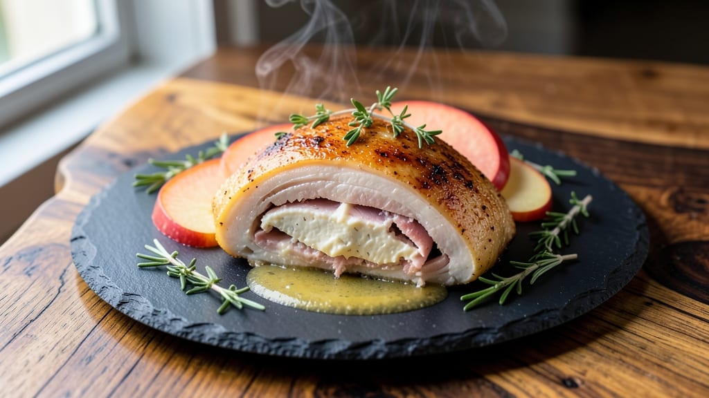 Creme Brie and Apple Stuffed Chicken Recipe: Gooey Cheese-Meets-Fruit Elegance in One Bite