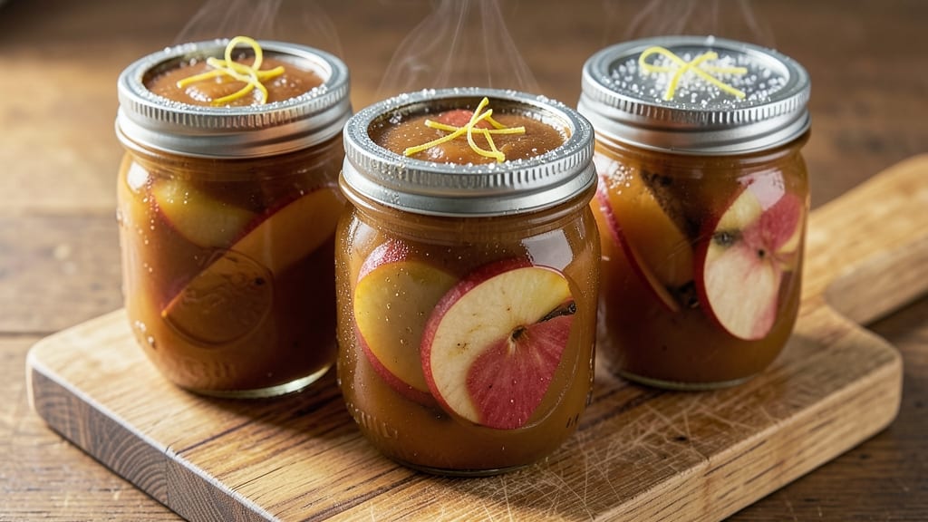 Sugar-Free Applesauce Recipe for Canning: Sterilized Jars and Long-Lasting Sweetness