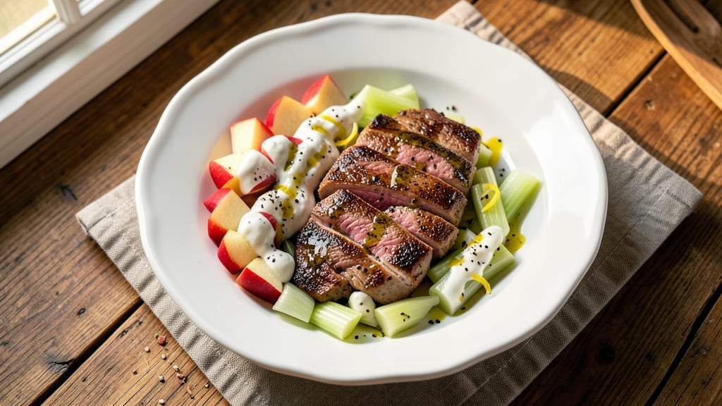 Tuna Apple Celery Salad Recipe: Crunchy Celery and Sweet Apple Refreshment