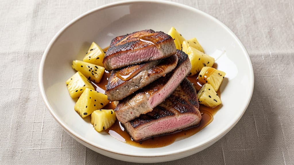 Outback Pineapple Pork Medallions Recipe: Caramelized Glaze With Juicy Pineapple Bites