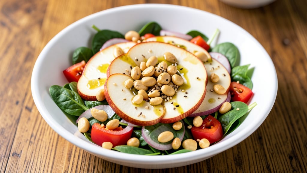 Apple Peanut Salad Recipe: Crunchy Nutty Sweetness in Every Bite