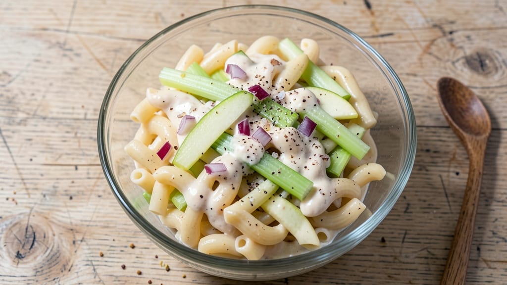 Apple Macaroni Salad Recipe: Sweet-Tart Celery Crunch Every Bite
