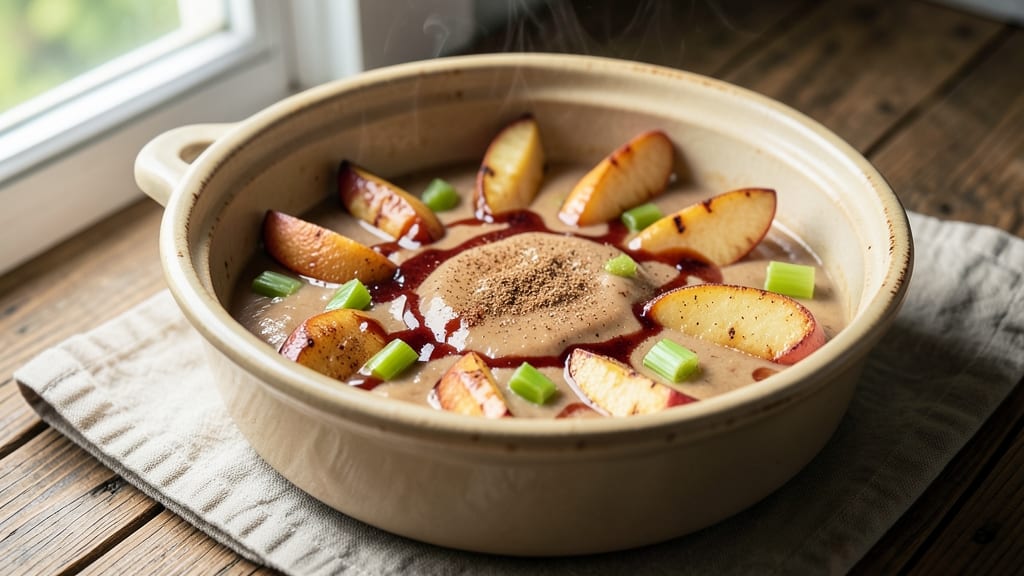Apple Sauce in Crockpot Recipe: Soft Celery Crunch and Spiced Sweetness